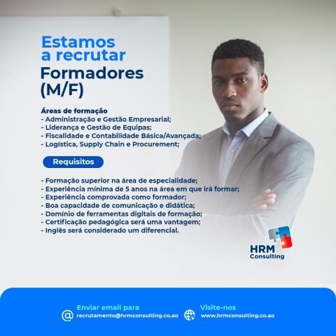 Vaga para  Formadores