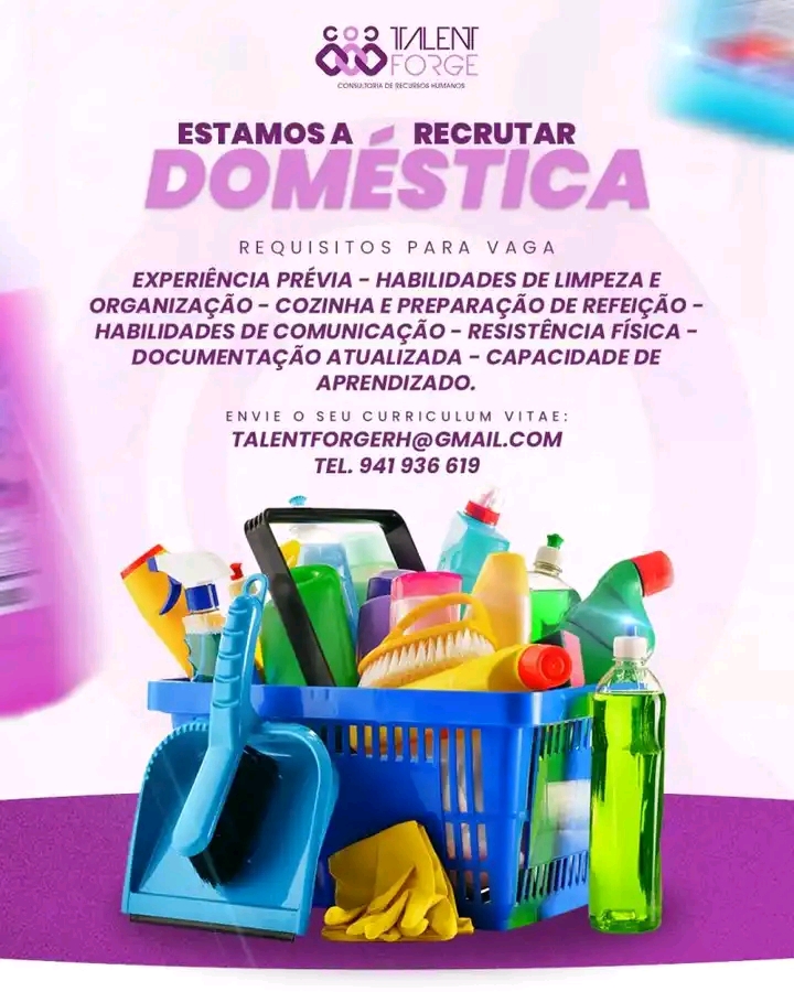 Vaga para Doméstica