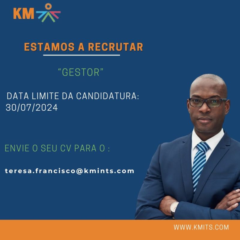 VAGA PARA GESTOR