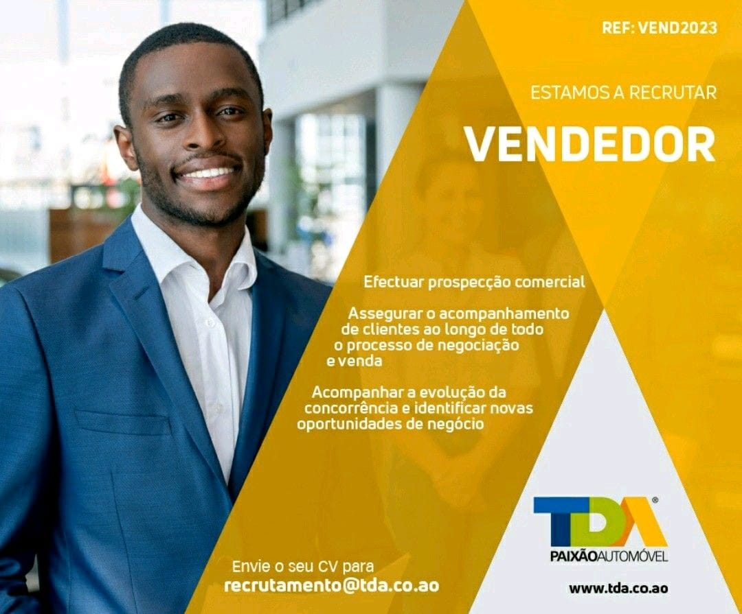 VAGA PARA VENDEDOR