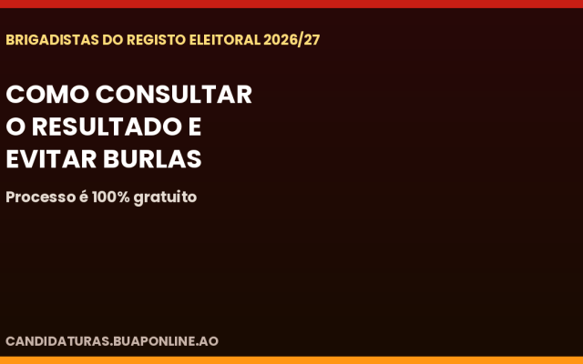 Candidatura a Brigadista: como consultar o resultado e evitar burlas