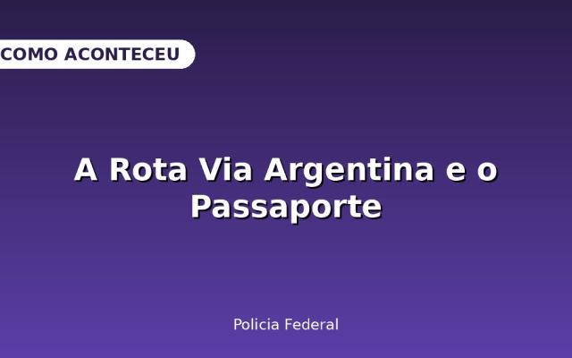 Passaporte Cancelado e Fuga Via Argentina: Como Flávio Bolsonaro Saiu do Brasil