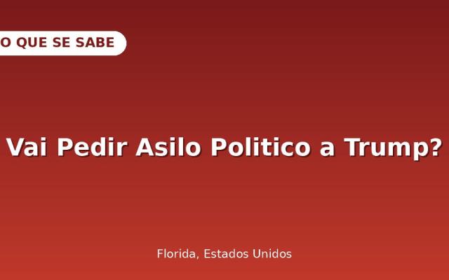 Flávio Bolsonaro Vai Pedir Asilo Político a Trump? o Que se Sabe